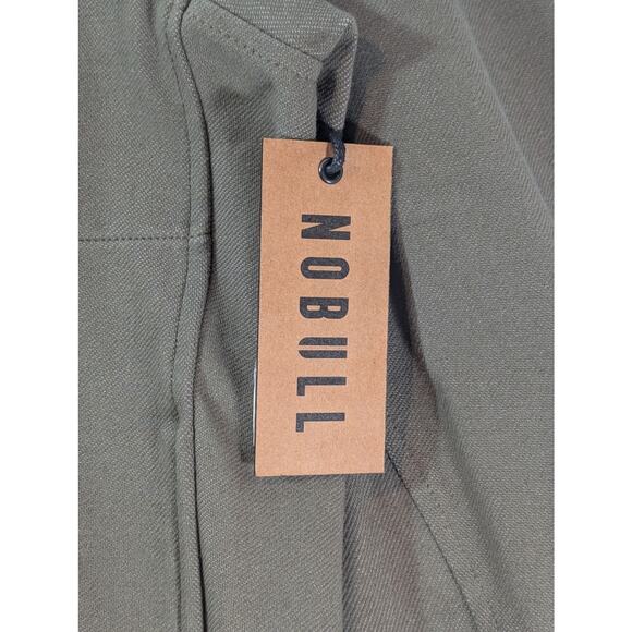 NWT Nobull Twill Zip-up Men's Jackets in Green sz XL 20468LQWI - Picture 5 of 9